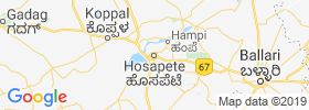 Hospet map