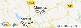 Mandya map