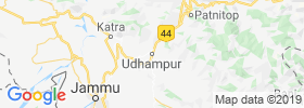 Udhampur map