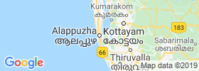 Alleppey map