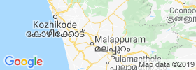Manjeri map