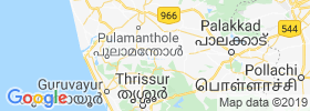 Shoranur map