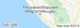 Thiruvananthapuram map
