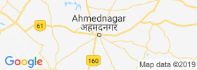 Ahmadnagar map
