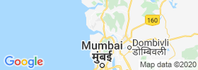 Bhayandar map