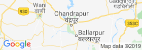 Chandrapur map