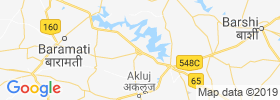 Indapur map