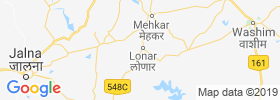 Lonar map