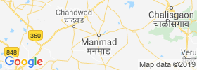 Manmad map