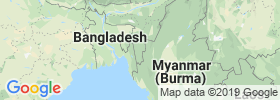 Mizoram map