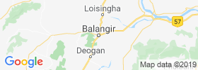 Balangir map