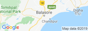 Balasore map