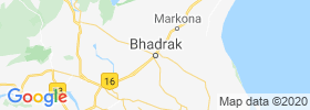 Bhadrakh map