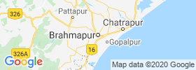 Brahmapur map