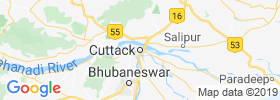 Cuttack map