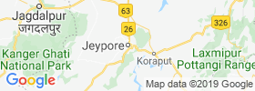 Jeypore map