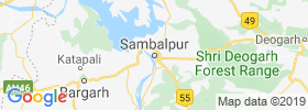 Sambalpur map