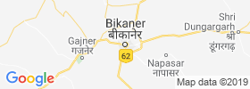 Bikaner map