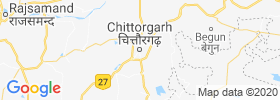 Chittaurgarh map