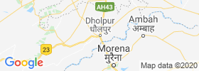 Dhaulpur map