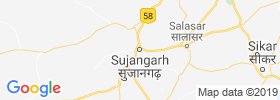Sujangarh map