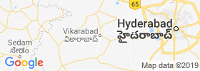 Vikarabad map