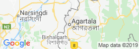 Agartala map