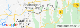 Khowai map