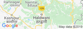 Haldwani map