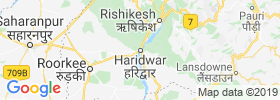 Haridwar map