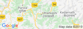 Uttarkashi map
