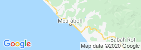 Meulaboh map