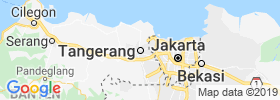 Tangerang map