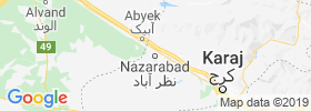 Nazarabad map