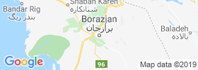 Borazjan map