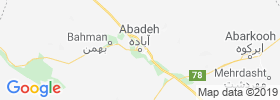 Abadeh map