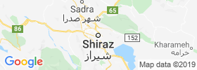 Shiraz map