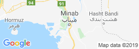 Minab map