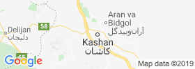 Kashan map