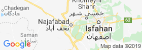 Najafabad map