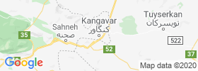 Kangavar map