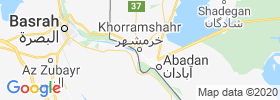 Khorramshahr map
