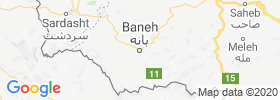 Baneh map