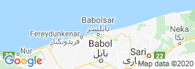 Babolsar map