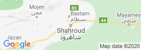 Shahrud map