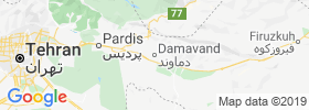 Damavand map