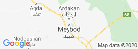 Meybod map