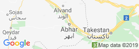 Abhar map