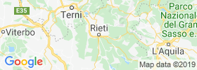 Rieti map