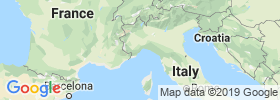 Liguria map